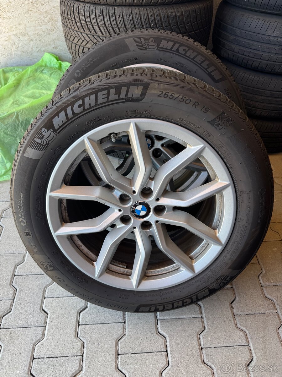 Zimná sada disky BMW X5, X6 G 265/50 R19 runflat - 3