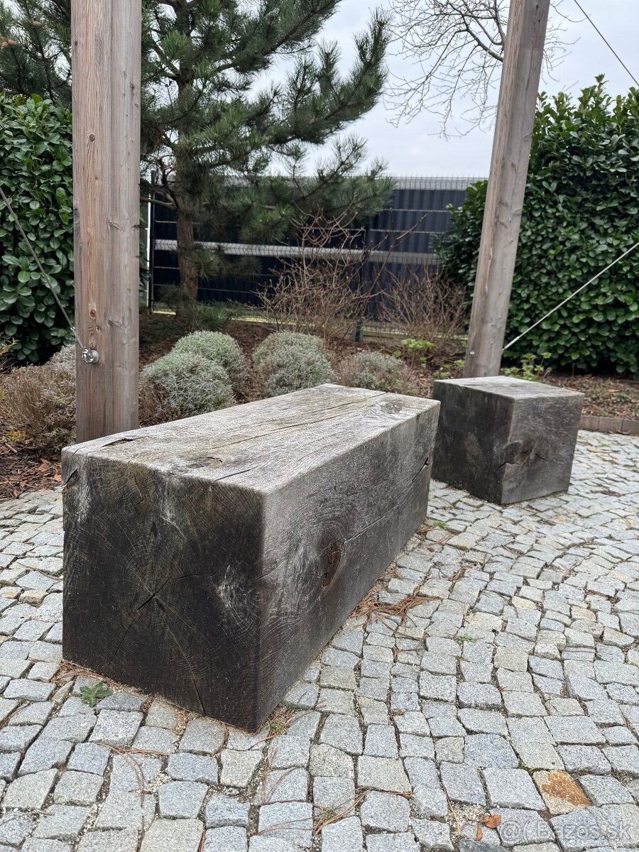 Dubové hranoly o veľkých prierezoch - 3