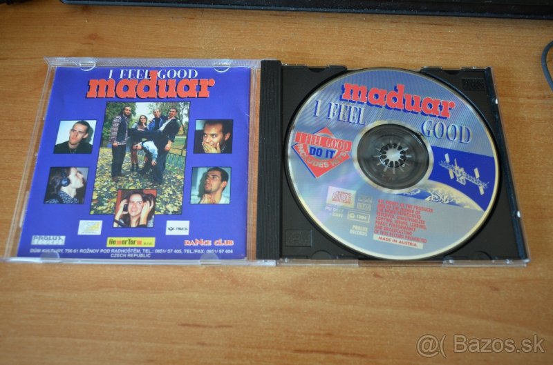 PREDÁM CD MADUAR. I FEEL GOOD. 1995 - 3