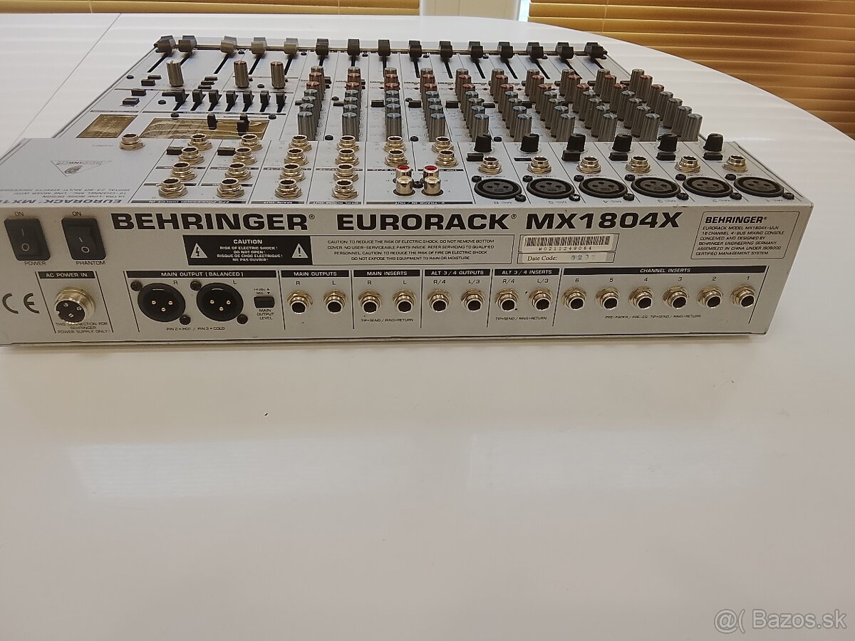 Mix pult Behringer Eurorack MX1804X - 3