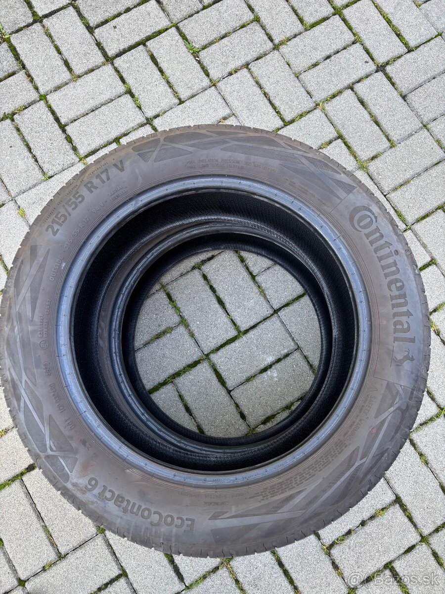 Continental Eco Contact 6 215//55 R17 - 3