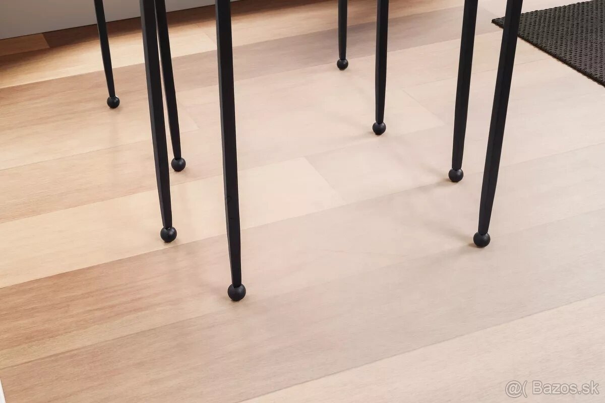 Set 2 stolíkov kov - sklo / konferenčný stolík - 3