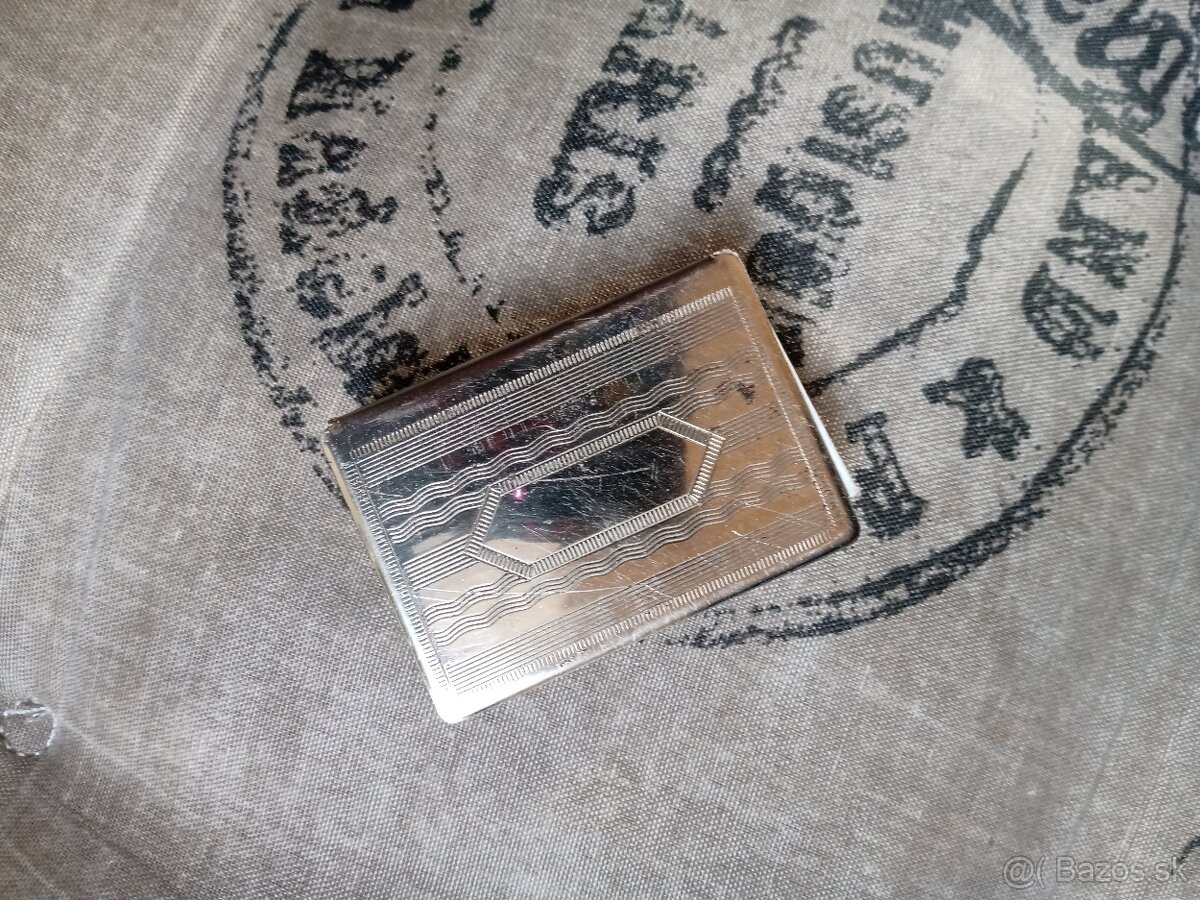 Staré retro ČSSR puzdro na zápalky - 3