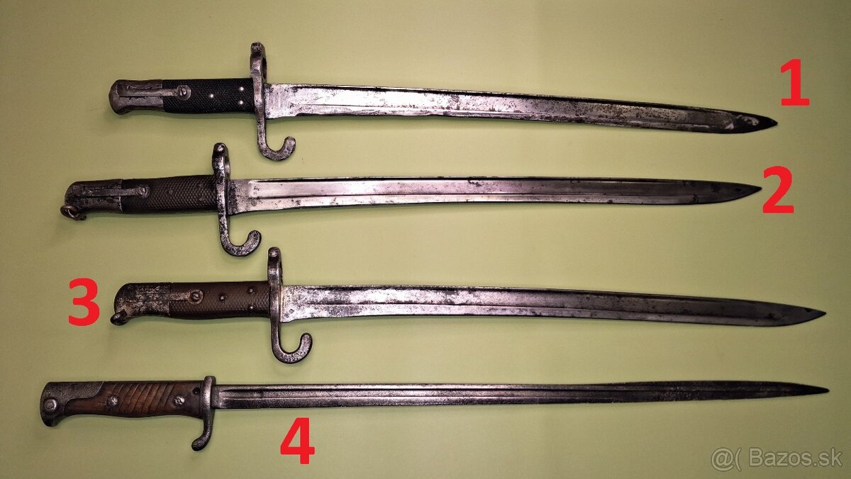 dlhé bodáky bajonety - 3
