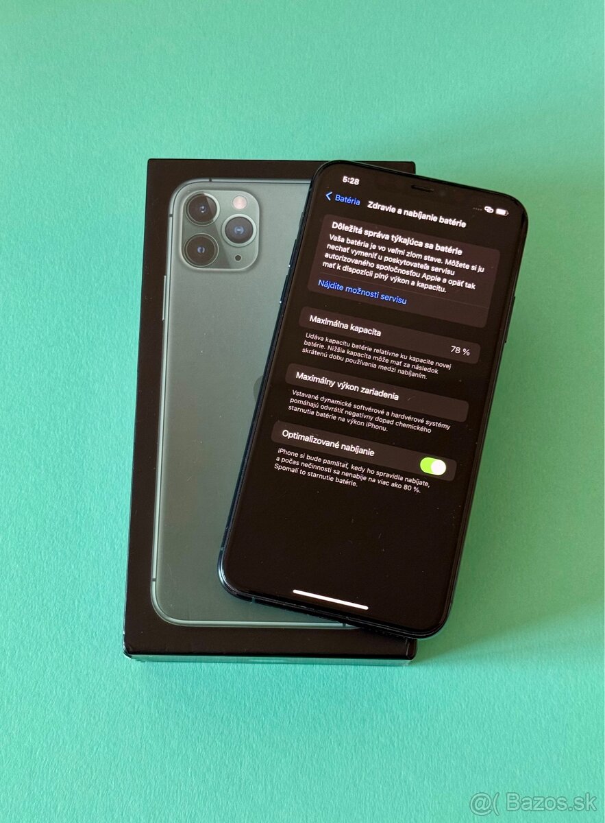 Apple iPhone 11 Pro Max, Midnight Green, 64GB - 3