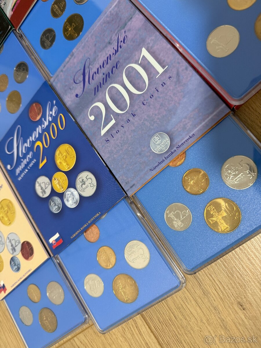 Sada mincí Slovensko Československo - 3