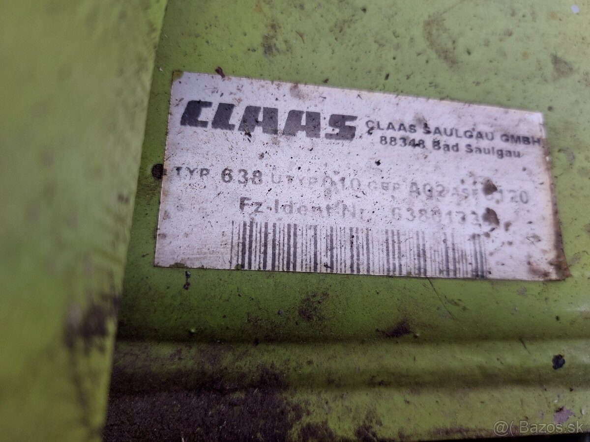 Zadná disková kosa class 3050 - 3