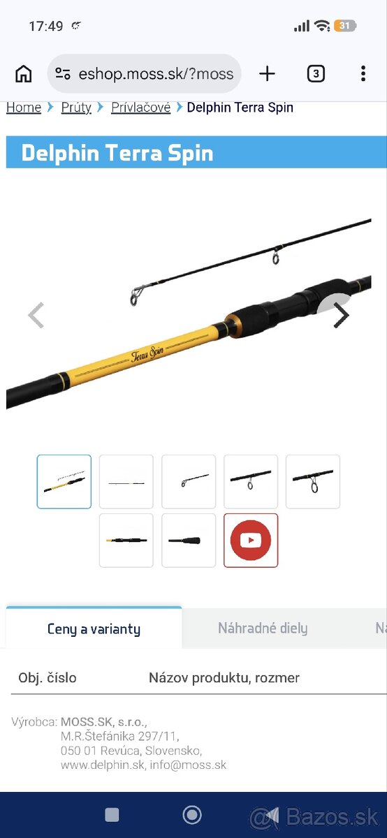 Predám prúty a navijaky - 3