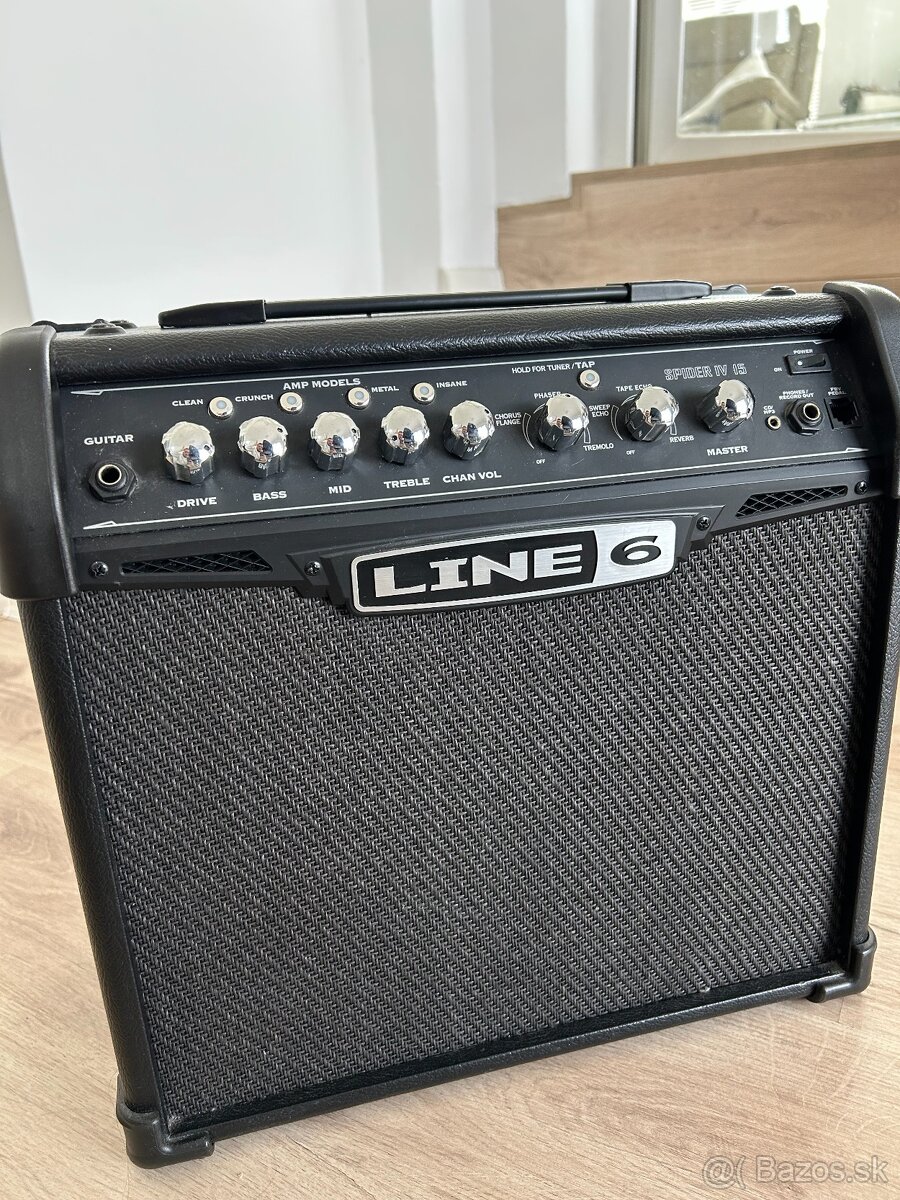 Zosilovač- Spider IV 15 ampifier 15 watts 1x8 - 3