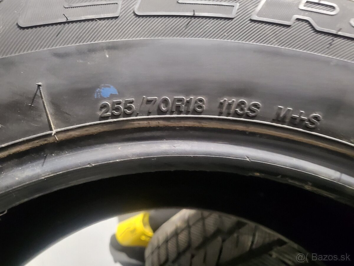 BRIDGESTONE Dueler 255/70/18 M+S - 3