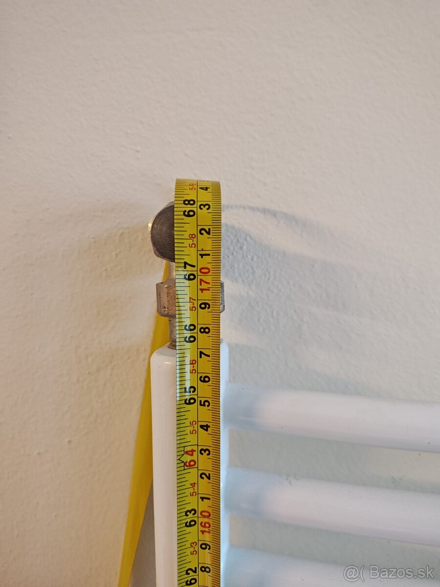 Radiátor rebríkový biely oblý 170x45 cm - 3