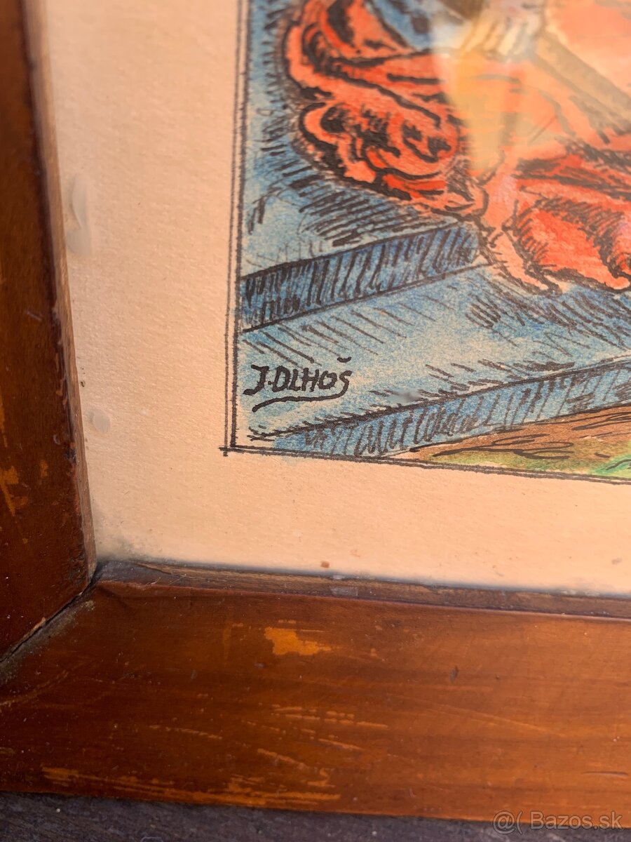 Starý obraz originál - 3