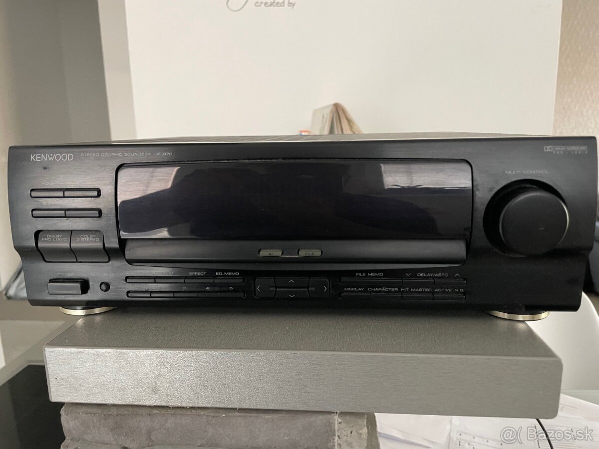 predam graficky ekvalizer KENWOOD GE 970 - 3