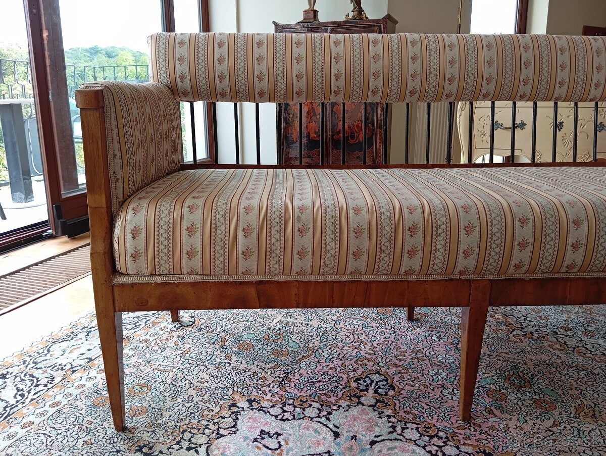 ✨Vzácna Biedermeier pohovka z r. 1830✨ - 3