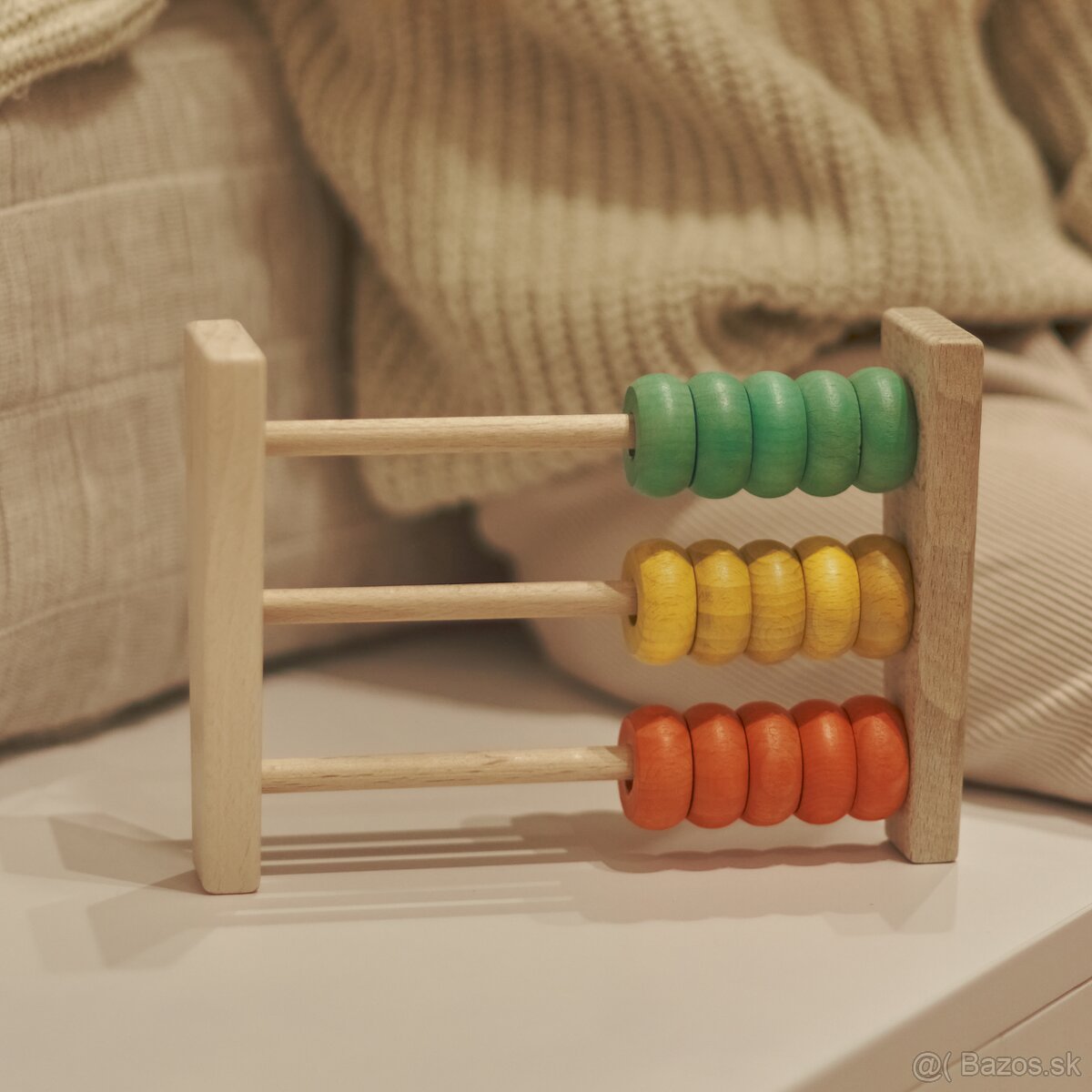 Drevené počítadlo pre najmenších, nové, nerozbalené - 3