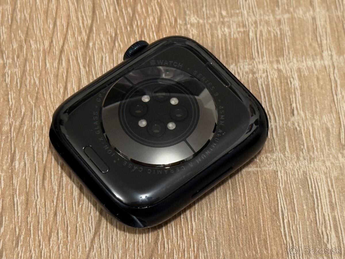 Apple watch 9 45mm Midnight - Super stav, Batéria 100% - 3