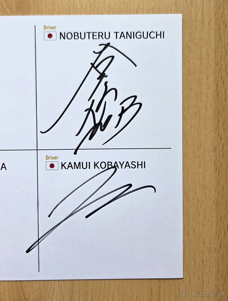 24H SPA 2025 Mercedes AMG GT Goodsmile 2 autogramy - 3