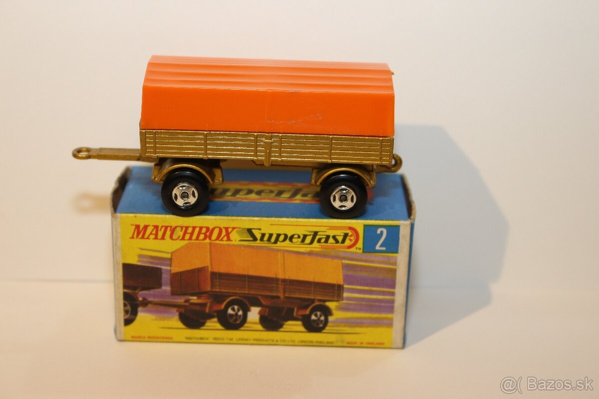 Matchbox SF Mercedes trailer - 3