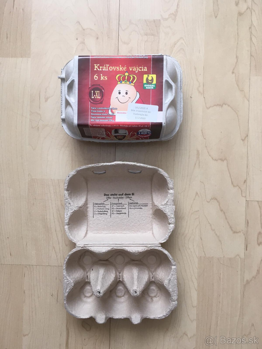 Rôzne obaly na vajcia - 3