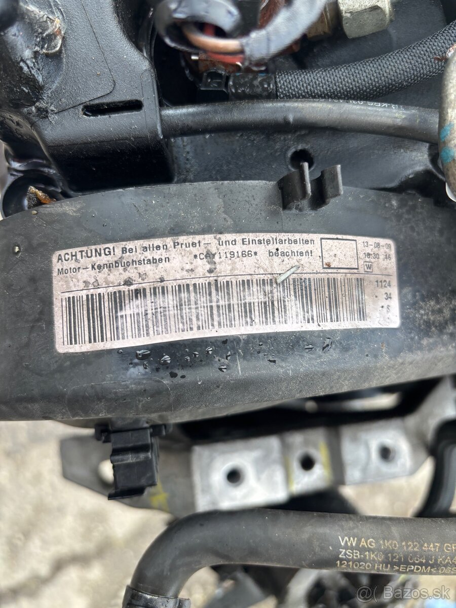 Motor 1.6 tdi cay 77kw CAYC,CAYA,CAYB,CAYD - 3