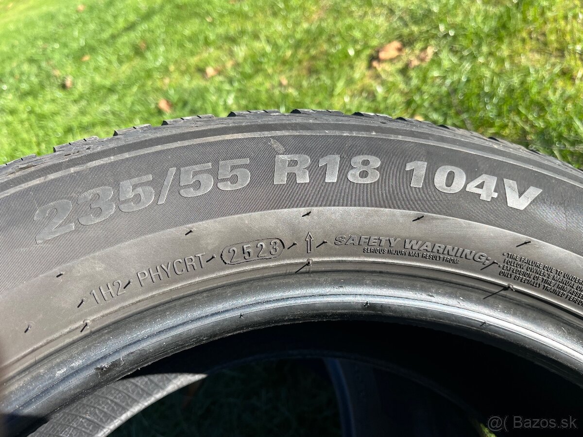 235/55 R18- zimné - 3