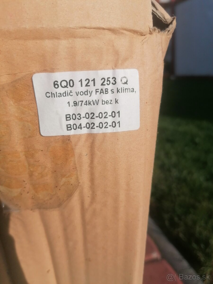 Chladič Vody Fabia Veľký, Vw, Seat - 3