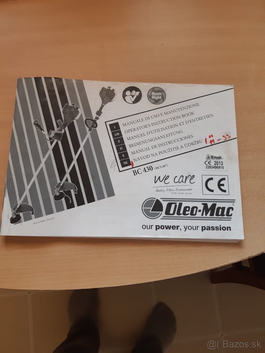 KROVINOREZ OLEO-MAC BC 430 - 3