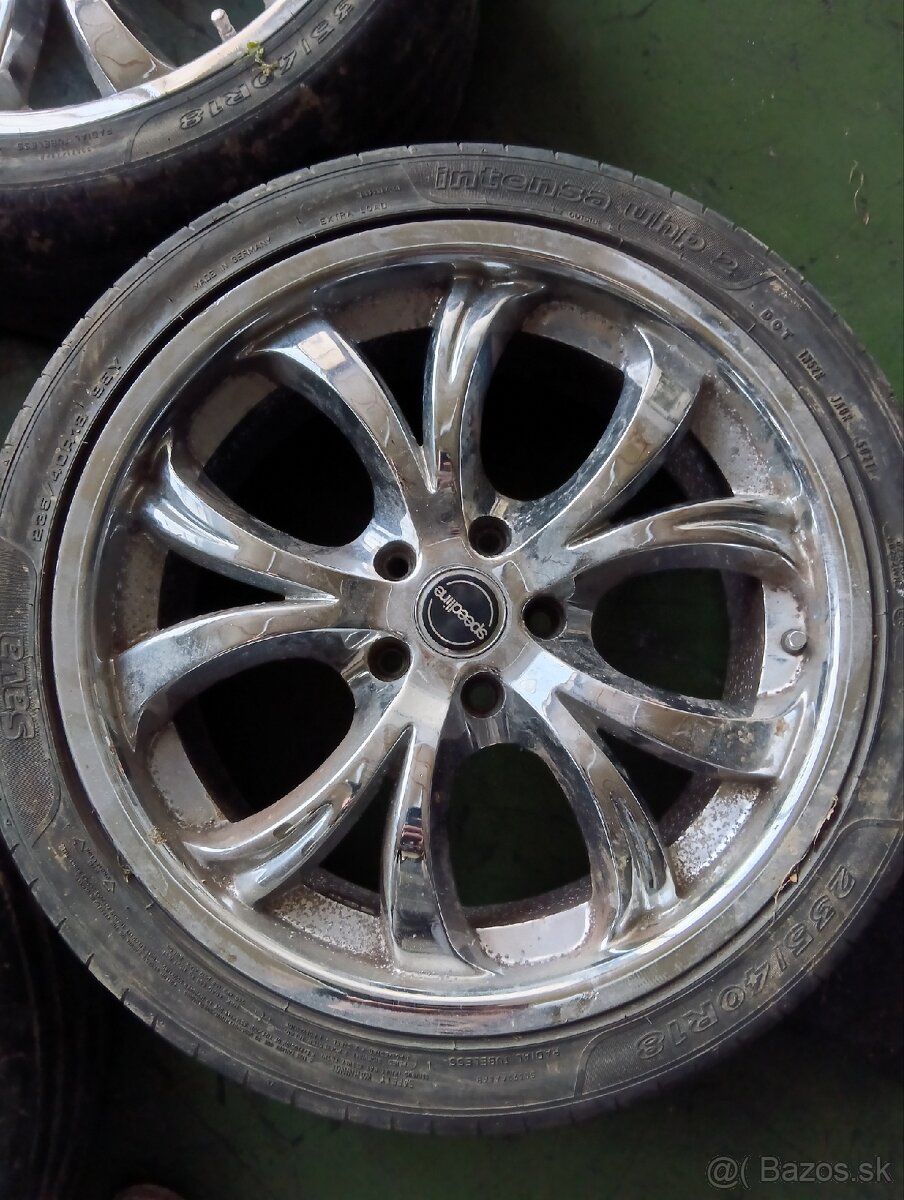 5x112 R18 Chrómové Alu disky - 3