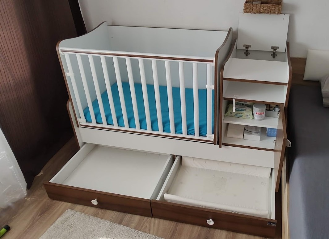 Multifunkčná detská postieľka Lorelli TREND PLUS - 3