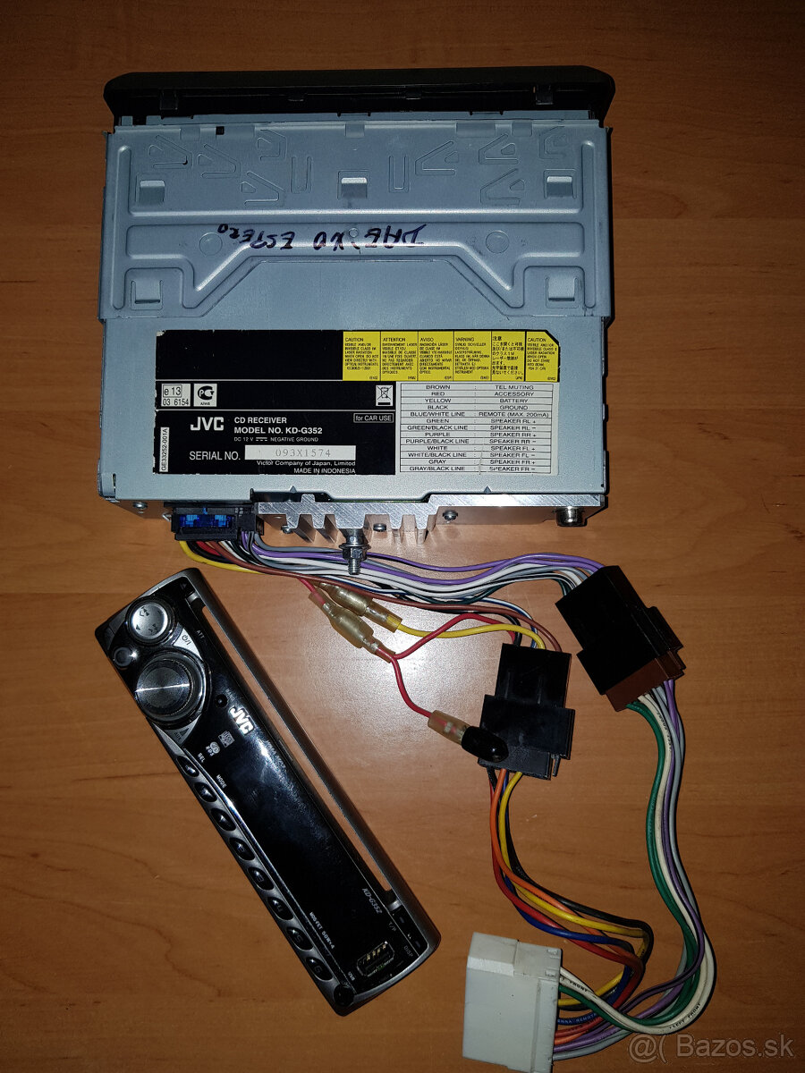 Predám JVC Autorádio. - 3