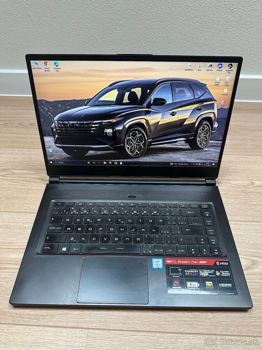 Herný notebook MSI GS65 STEALTH THIN 8RE - 3