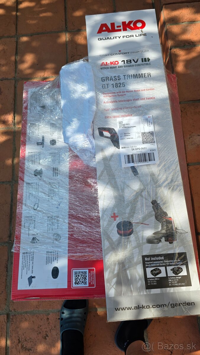 Robotická kosačka a krovinorez zn. AL-KO - 3