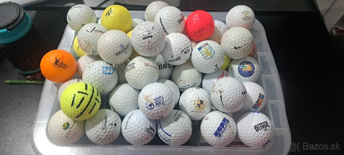 Golfové loptičky - 3