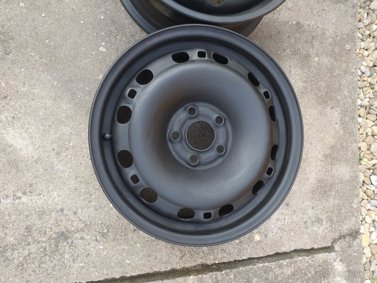 5x100 r15 plechové disky - 3