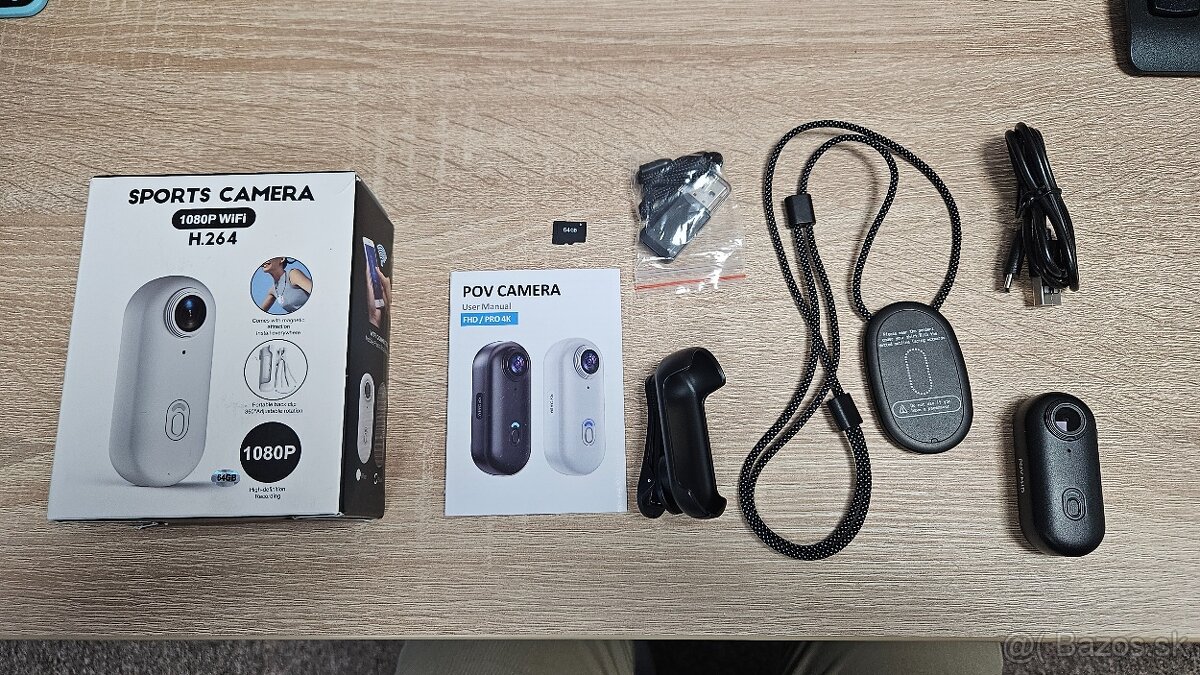 Športová kamera s príslušenstvom - 3