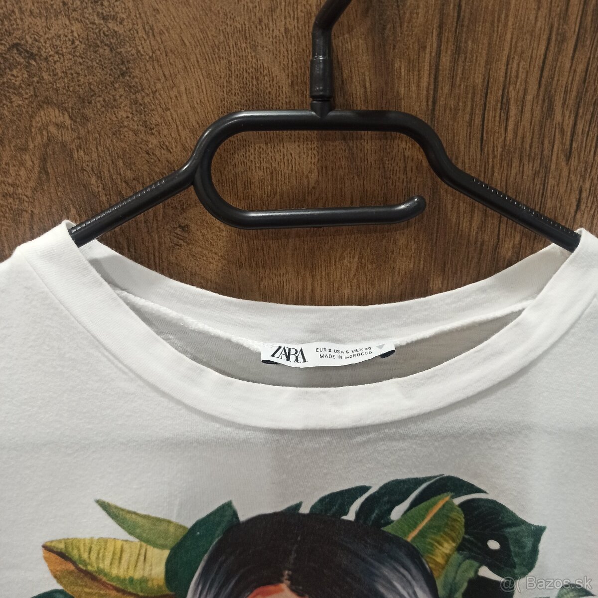 Bavlnené tričko ZARA - 3