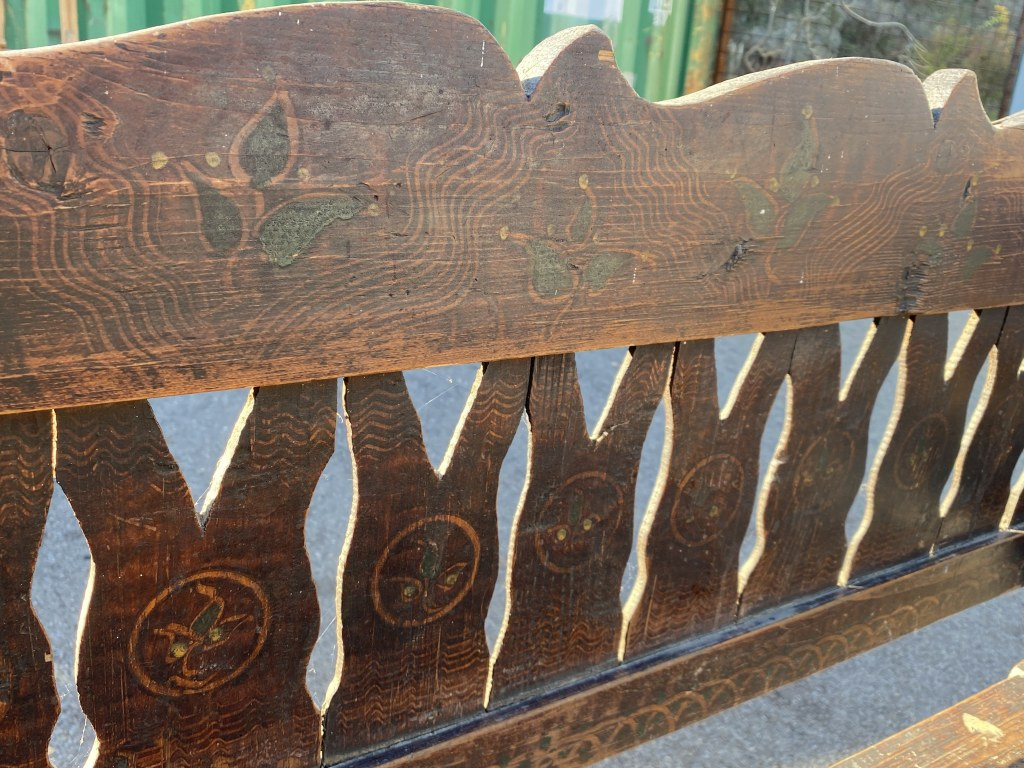 starožitné ľudové lavice - 3