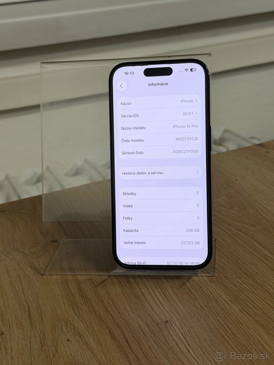 Dobrý deň Ponúkam na predaj iPhone 14 PRO 256GB Black - 3