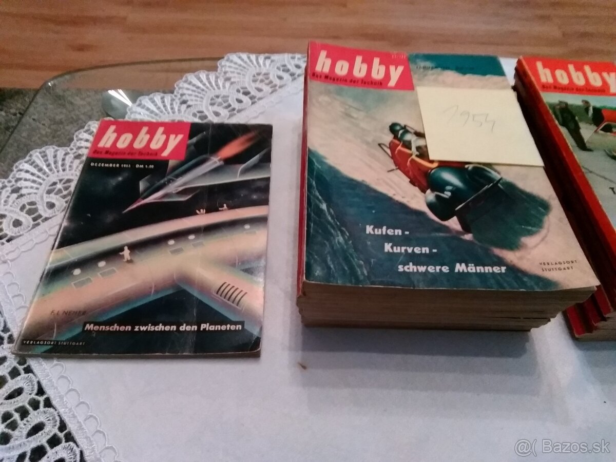 Hobby das magazin der technik rocnik 1953,1954,55,56 - 3