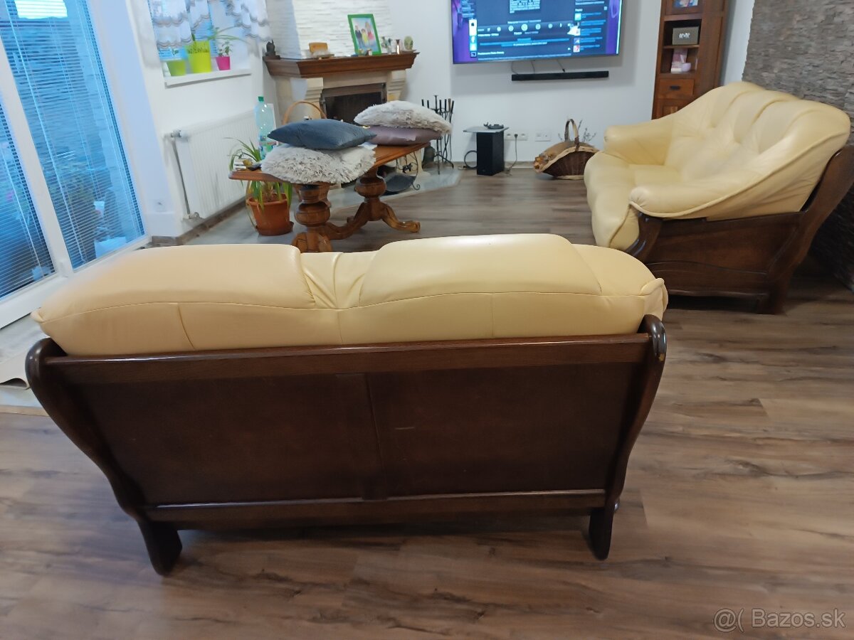 Kožená sedacia súprava - 3