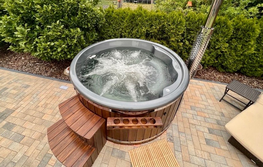 Kúpacia kaďa, jacuzzi, vírivka, celoročná kaďa - 3