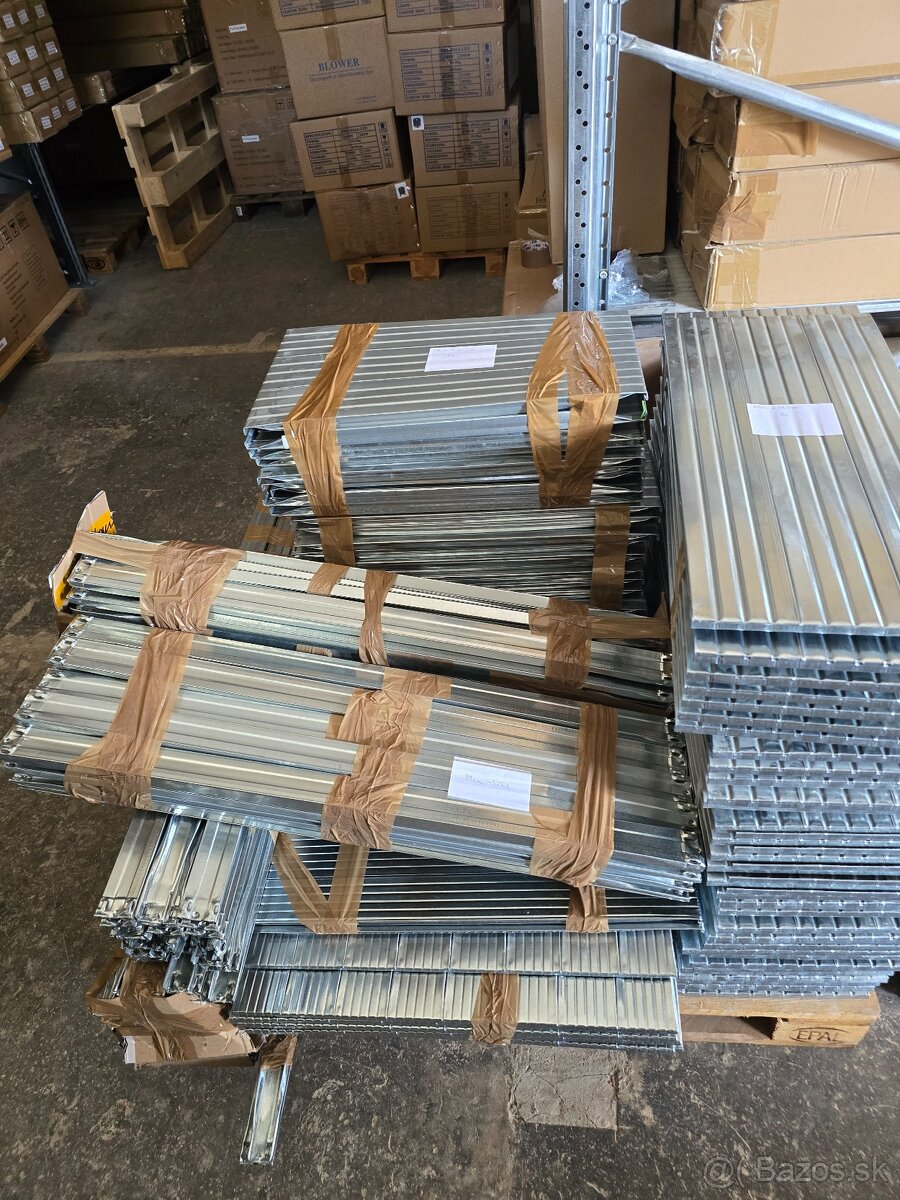 Predaj plechové regály zostavy (police a nosníky) - viac ks - 3