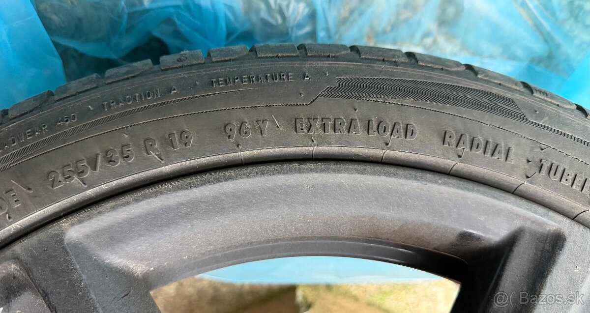 Elektróny 5x120 r19 + letné gumy - 3