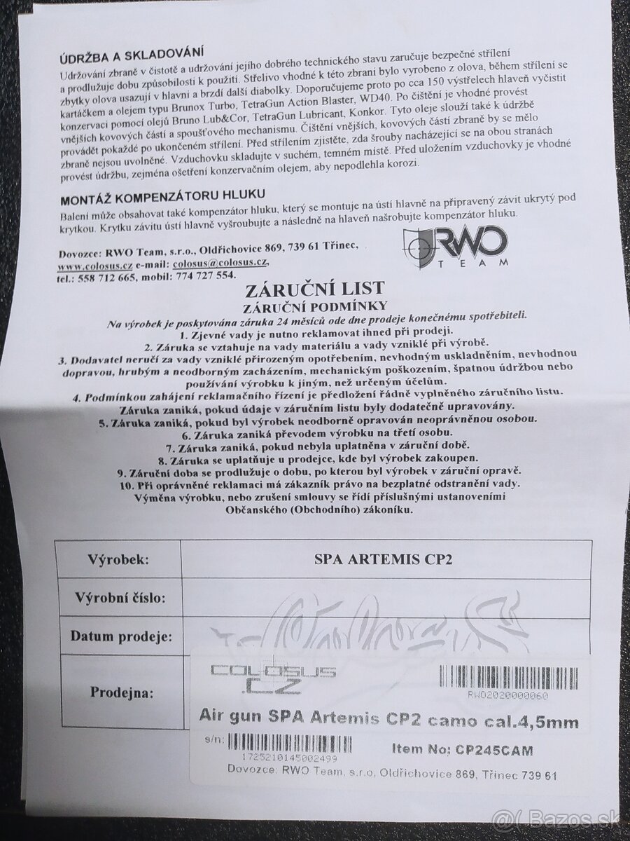 Airosftová pištoľ (AKO NOVÁ) - 3