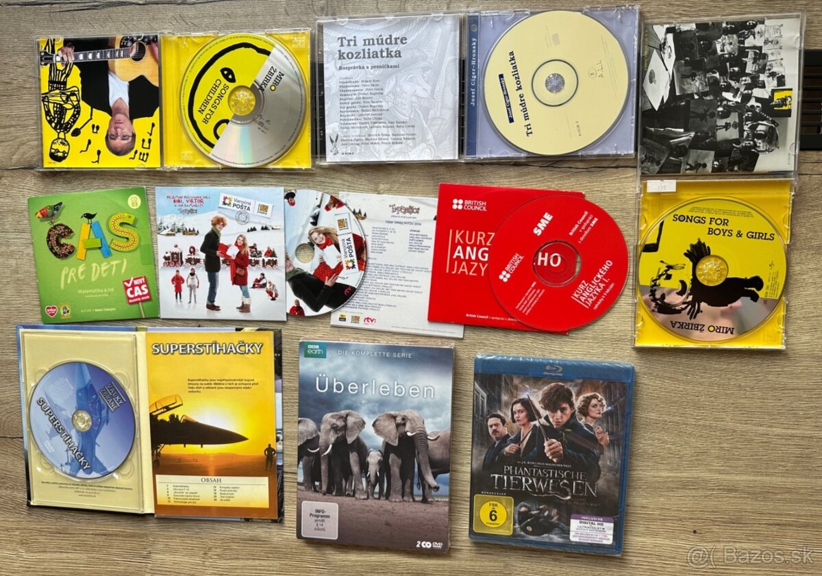 DVD a CD pre deti - 3