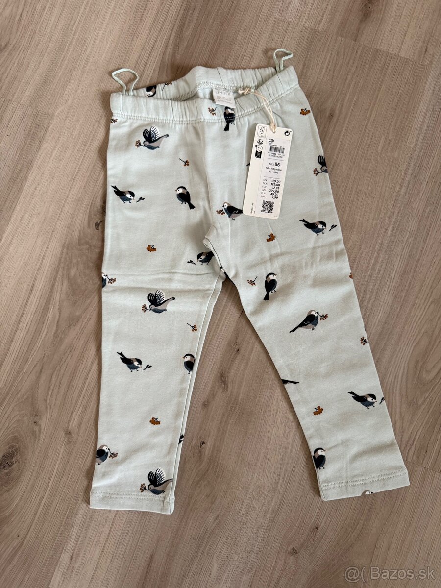 Lindex legíny vtáčiky - 3