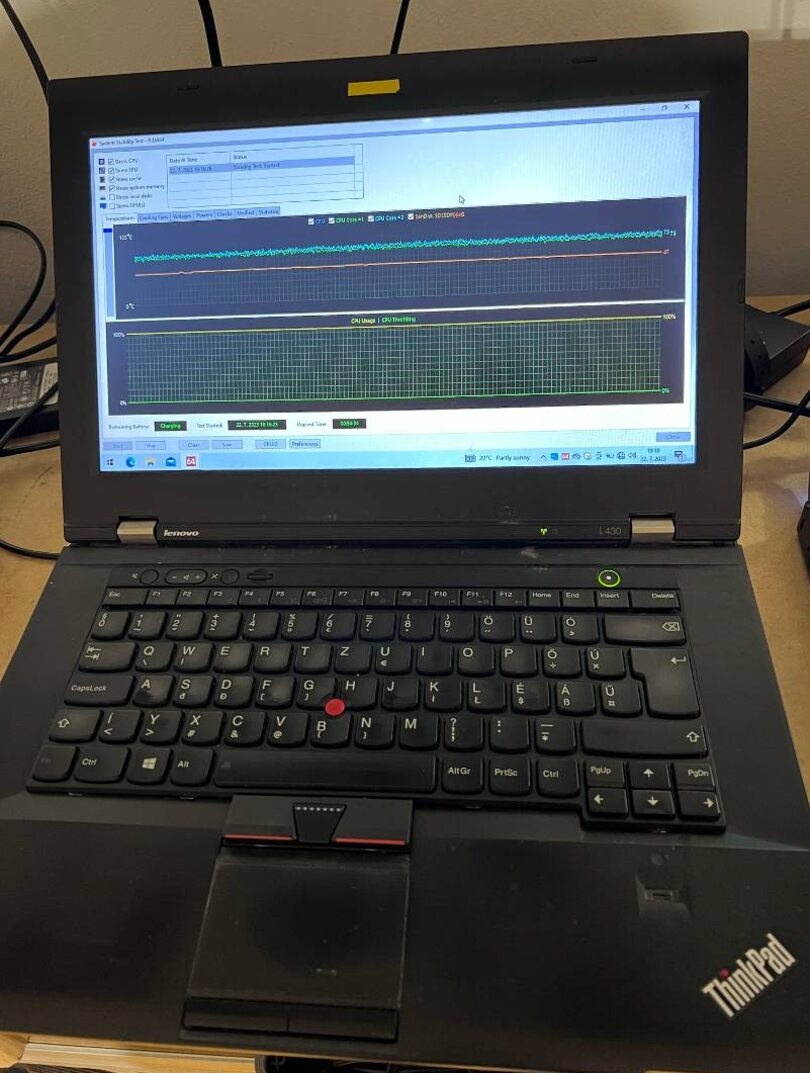 Predám funkčnú použitú matičnú dosku do notebooku L430. - 3