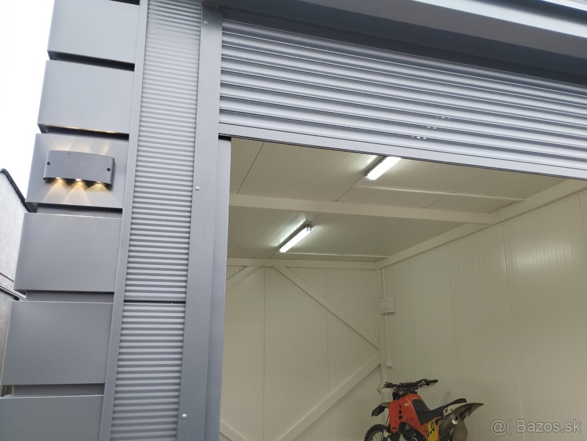 Kontajner Garaže s PIR sendvičový panelou 6x3 výška 3metre - 3