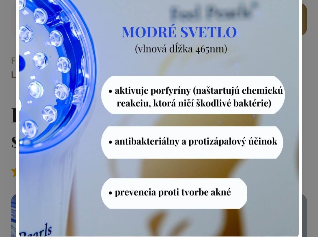 LED kozmeticky pristroj so svetelnou terapiou - 3