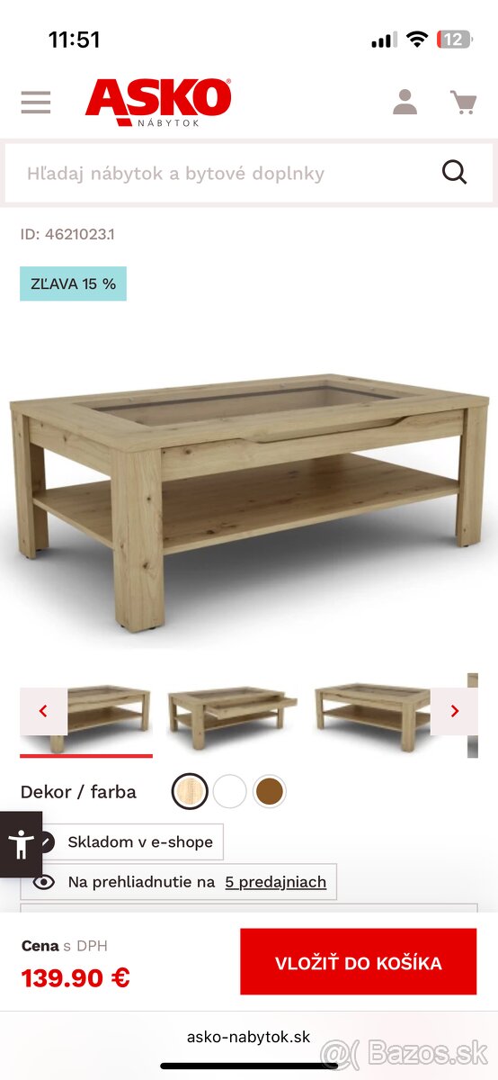 Konferenčný stolík - 3